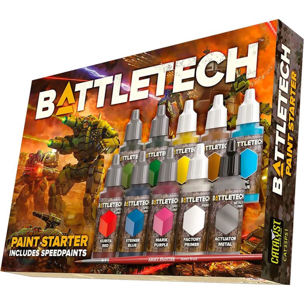 BattleTech: Paint Starter (Includes Speedpaints)